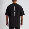 Muscleguys Sommer Casual Trendy Übergroße T Shirt Brief Druck Einfache Bequeme Koreanische Kurzarm