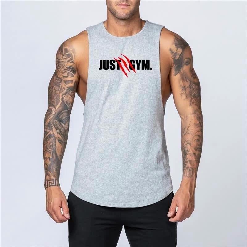 Muscleguys Αθλητικό Μπλουζάκι Αμάνικο για Τρέξιμο Ανδρικό Καλοκαιρινό Επαγγελματικό για Μυϊκή Προπόνηση