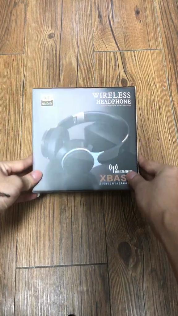 VAORLO Cuffie wireless con riduzione del rumore Cuffie Bluetooth 5.0 Auricolari stereo pieghevoli regolabili con microfono per telefono PC TV Xiaomi Huawei