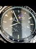 Men's Waterproof Luminous Light Luxury Calendar Watch Three Eye Timing Moon Phase Quartz Watch Suitable for Daily Business