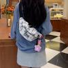 Borsa a tracolla Banana Bag per donna Marsupio a tracolla in nylon Marsupio da corsa Marsupio casual Marsupio sportivo a mezza luna