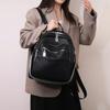 Großer Rucksack aus weichem Leder für Damen, multifunktionaler Reiserucksack