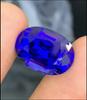 D Color Eye Clean Natural Tanzanite Gemstone, Loose Oval Cut Gemstone, Carat Size Stone.