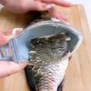 Ralladores de escamas de pescado, herramienta de limpieza de pescado, dispositivo de escamas de raspado con cubierta, herramienta de cocina para el hogar, aparejos de Pesca
