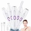5 in 1 Electric Shaver for Women Female Razor Bikini Trimmer Facial Shavers for Ladies Underarms Legs Portable Painless Epilator