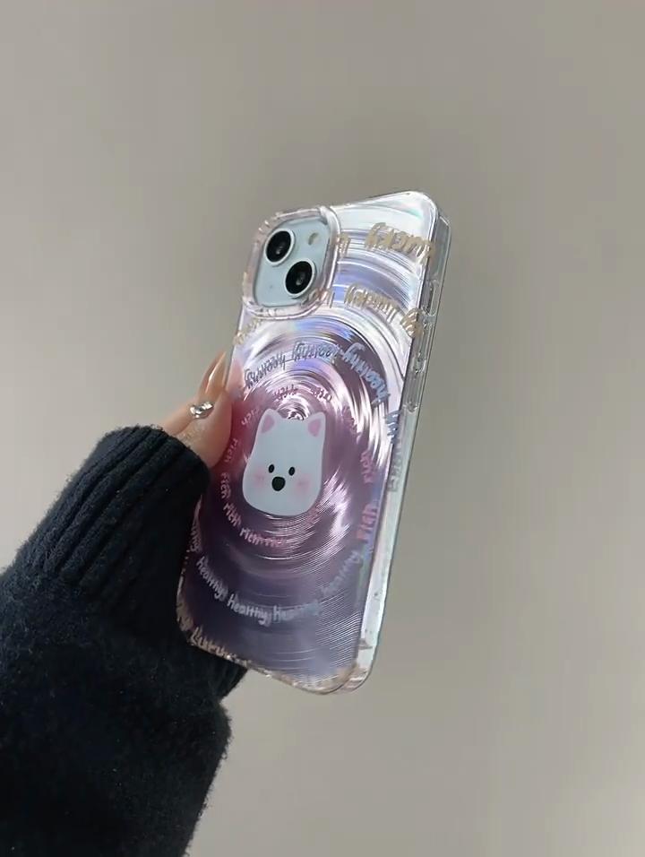 Handyhülle für iPhone 11 13 16 ProMax Hülle iPhone 14 15 ProMax 12 13 ProMax 13 Pro 14 Pro Swirl Handyhülle Modisch und Vielseitig Cartoon Niedlich