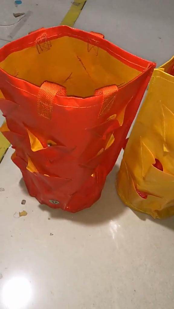 Erdbeer Hängeblumentopf Tasche Kräuter Anzuchttopf Garten Aufbewahrung Einfache Pflanzenpflege & Präsentationstasche