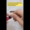 12-delige set Nagelboorbits Nagelvijl Cuticula Knijper Tips Schoon Polijstmachine Nagelvijlbanden Doe-het-zelf Manicure Gereedschap
