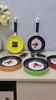 Fried Egg Frying Pan Shaped Clock Creative Decorative Wall Clock