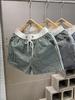 Pantaloncini Casual a Quadretti Vichy da Uomo – Pantaloncini con Tasche e Vita Elasticizzata con Coulisse per Estate, Uso Quotidiano e Streetwear