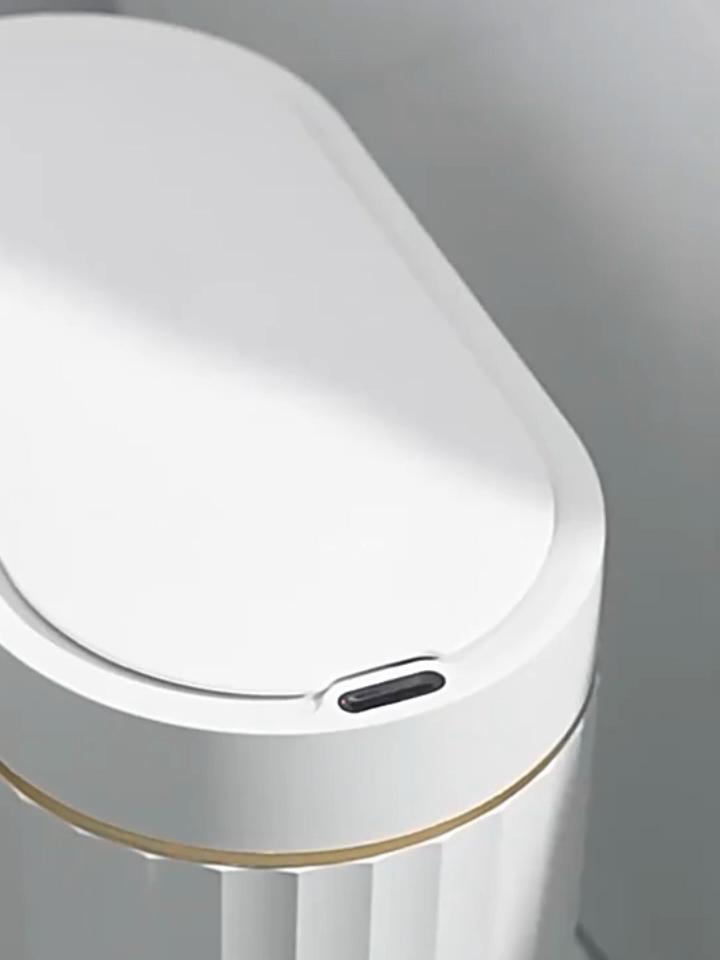 Wastebasket Narrow Smart Dump Bathroom Trash Bin Toilet Garbage Bucket Dustbin Automatic Sensor Trash Can Kitchen Accessories