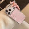 Pink Bunny Phone Case for iPhone 16, iPhone 17, and iPhone 17 Pro Max