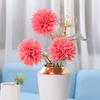 Dualswish 100 kleine Blütenköpfe im koreanischen Stil, künstliche Blumen voller Sterne, künstliche Blumen, Heimdekoration, Ornamente, handgefertigte Seidenblumen