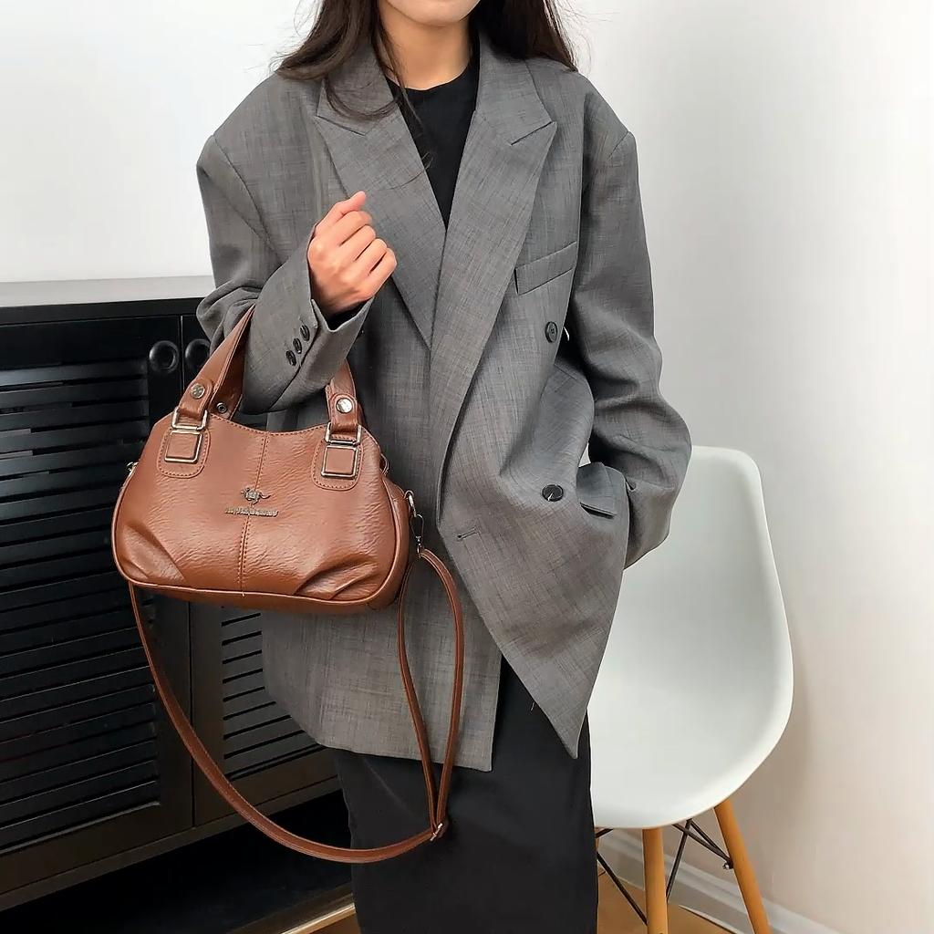 Geantă de mână pentru mamă de vârstă mijlocie, geantă tote pentru femei, geantă de umăr, geantă crossbody