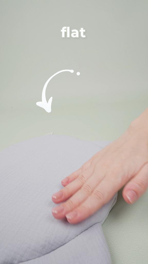 Teddy Bear Muslin Pillow Ocean_Green