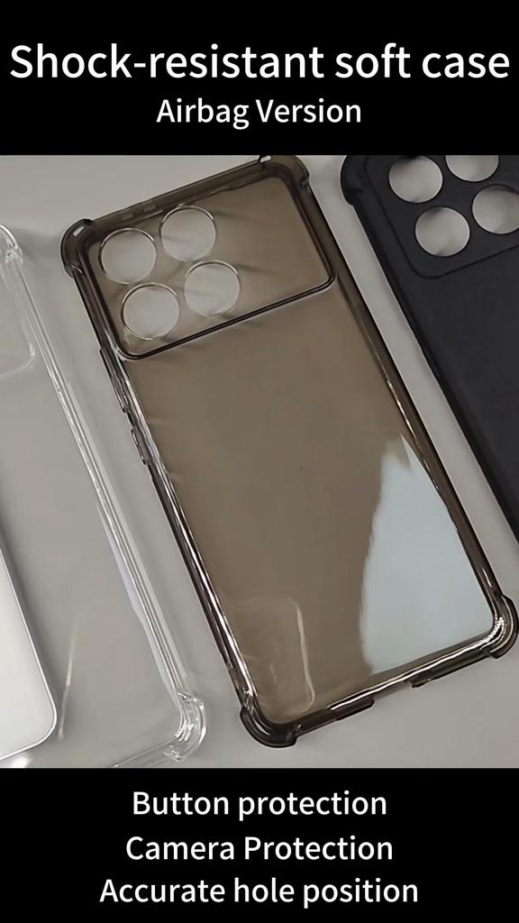 Etui na telefon Redmi Note 14S 4G IMAK Odporne na wstrząsy Miękkie etui