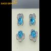 Sace Gems Classic Copper Alloy Zircon Earrings Ladies Jewelry Wedding Promise Party Gift