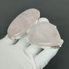 Colgante de Cuarzo Rosa, Joyería Hecha a Mano de Plata de Ley 925, Colgante de Plata de Cuarzo Rosa, Joyería para Fiesta para Mujer, Colgante Regalo de San Valentín