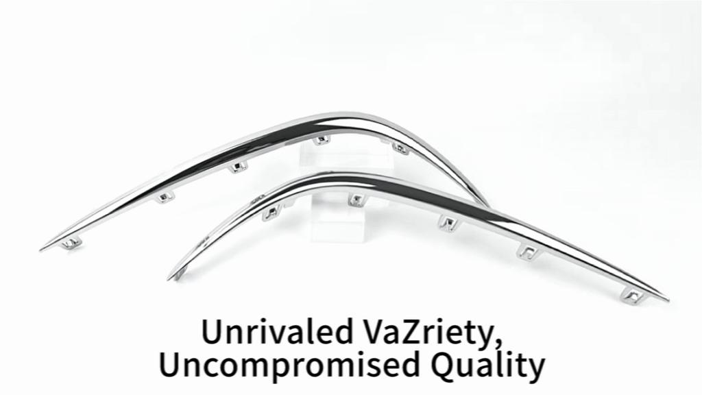 Grille de Pare-chocs Avant de Voiture Bande Décorative Chromée Gauche Droite Pour Mercedes Benz Classe E Klass W213 2016-2020 OE 2138850174 2138850274
