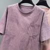 T-shirt Oversize Grande Taille 4XL-11XL Homme Hauts d'Été Mode Manches Courtes T-shirt Vêtements d'Été pour Homme