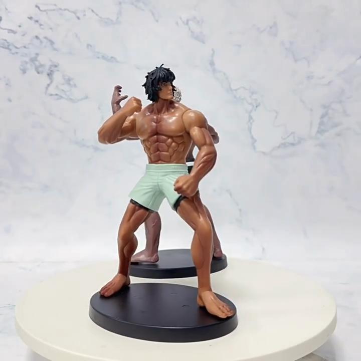 Kengan Ashura Tokita Ohma Wu Lei An Uomo Muscoloso Figura in PVC Anime Modello da Collezione