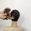 LISI HAIR Synthetic Hair Bun Hairpiece Fully Short Ponytail Bun Hair Chignon With Comb Bun Updo Drawstring Bun