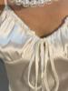 Collana di Perle Bianche Pure Minimalista alla Moda Collana Girocollo da Donna, Temperamento Elegante, Collana da Ballo Festa Matrimonio