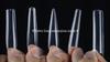 100pcs Poly Nail Gel Quick Building Mold Tips  Finger Extension Polygels Fake Tip